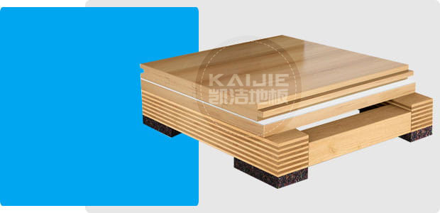 主輔龍骨結(jié)構(gòu)運(yùn)動(dòng)木地板